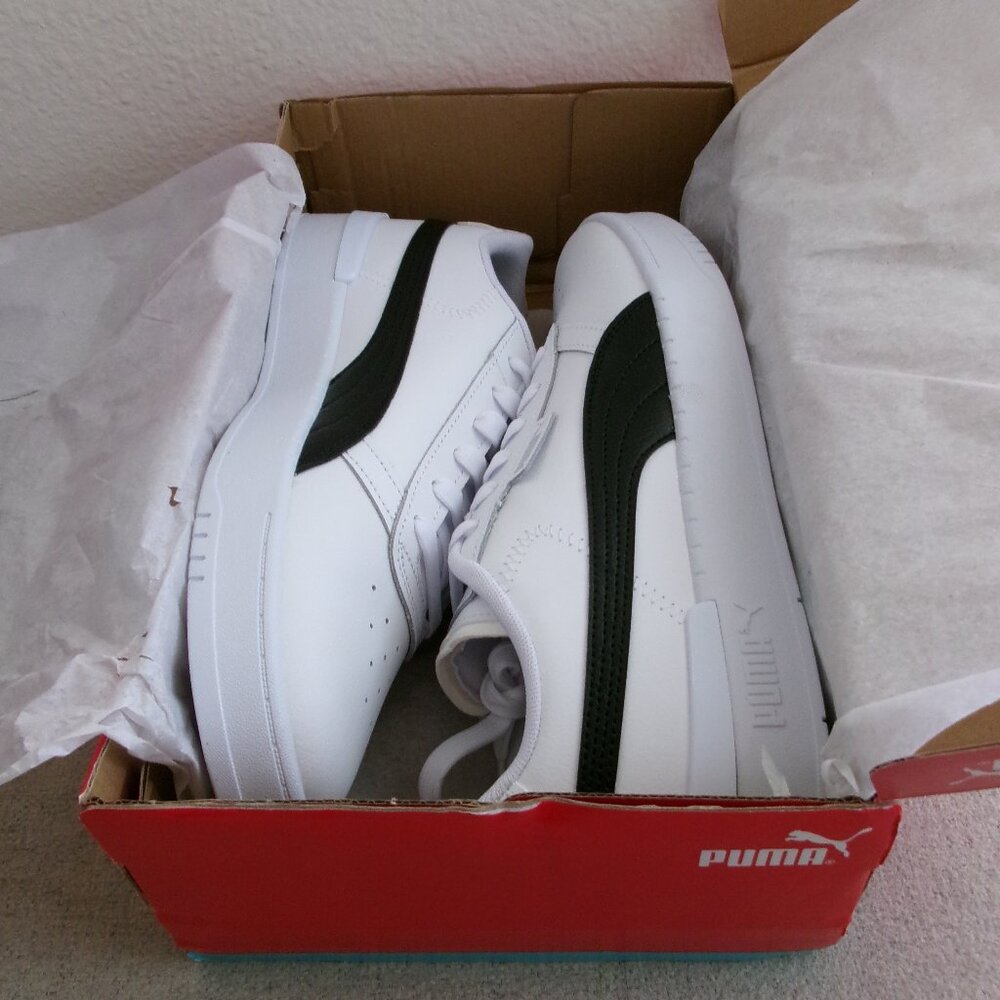 Puma Men's Classic Clasico White Tennis Shoes Sz 9 - New in Box - Picture 7 of 8